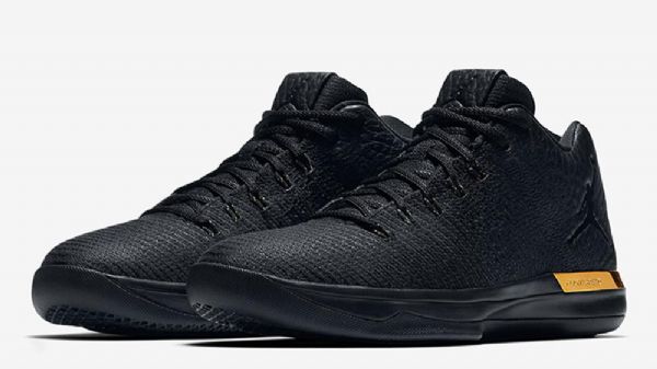 Pánské Nízké Boty Nike Air Jordan 31 Černá Zlatý