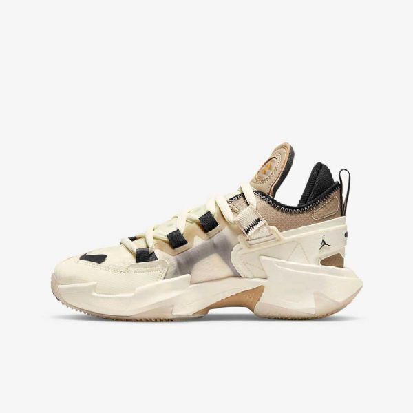 Dětské Basketbalové Boty Nike Air Jordan Why Not Zer0.5 Khaki Černé