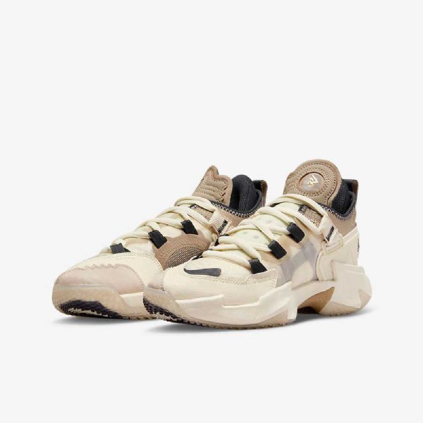 Dětské Basketbalové Boty Nike Air Jordan Why Not Zer0.5 Khaki Černé