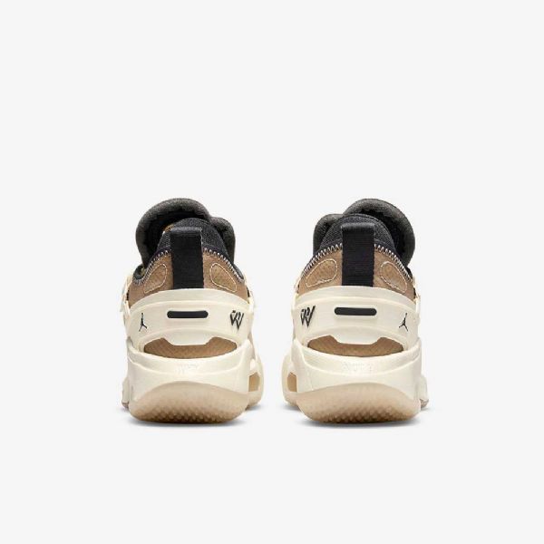 Dětské Basketbalové Boty Nike Air Jordan Why Not Zer0.5 Khaki Černé