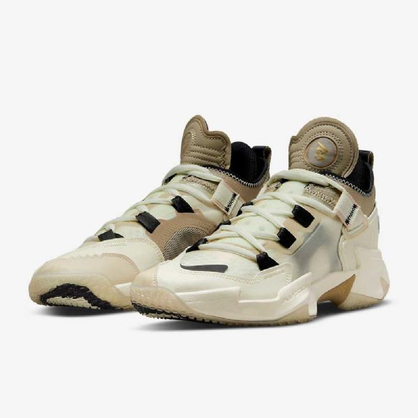 Pánské Basketbalové Boty Nike Air Jordan Khaki