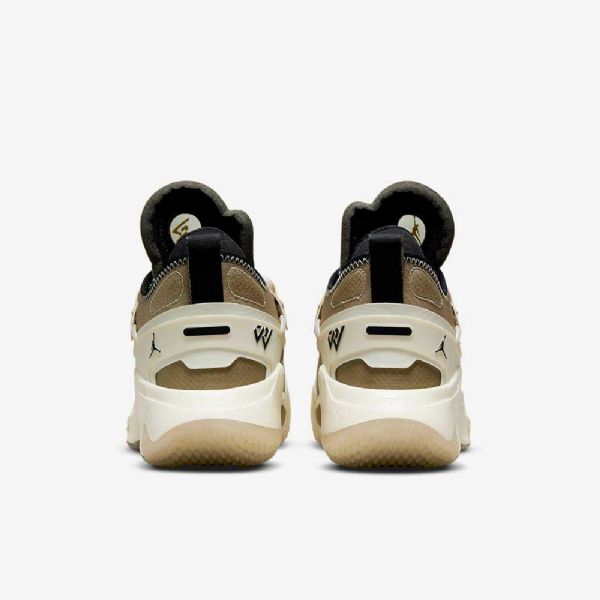 Pánské Basketbalové Boty Nike Air Jordan Khaki