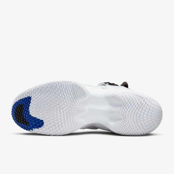 Pánské Basketbalové Boty Nike Air Jordan Why Not Bílý Černá Modrý