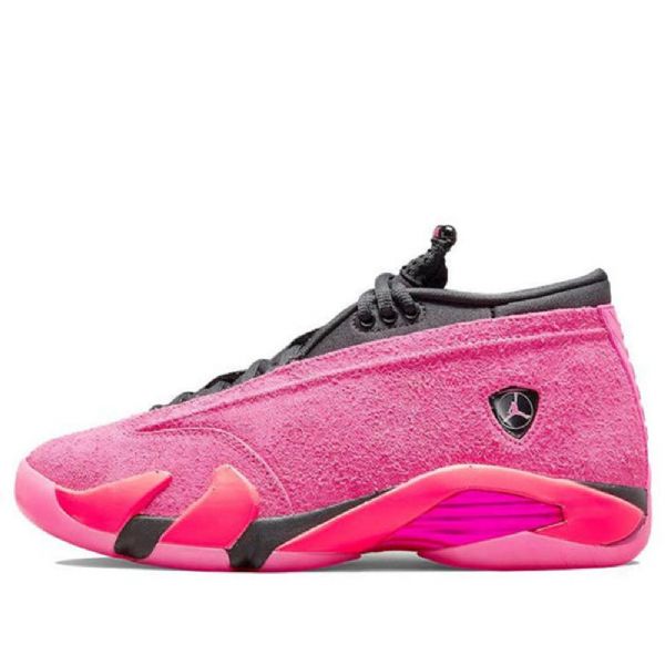Nike Air Jordan 14 Retro Nízké Topy Basketbalové Boty Pro Ženy Růžové