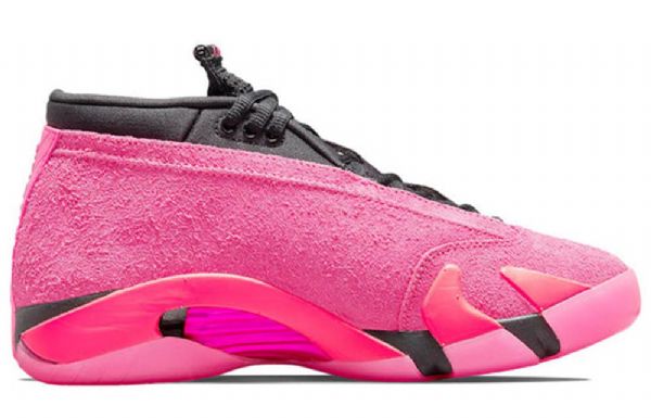 Nike Air Jordan 14 Retro Nízké Topy Basketbalové Boty Pro Ženy Růžové