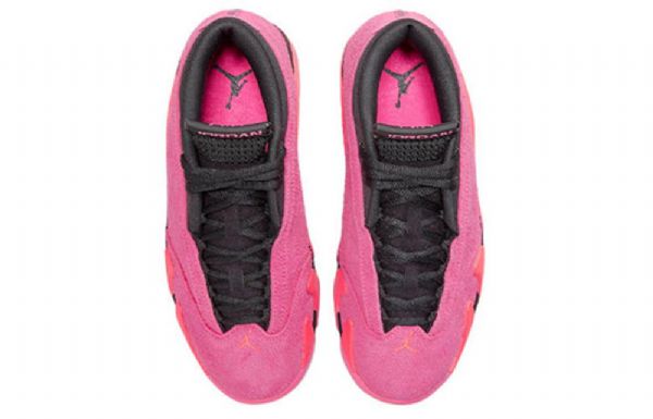 Nike Air Jordan 14 Retro Nízké Topy Basketbalové Boty Pro Ženy Růžové