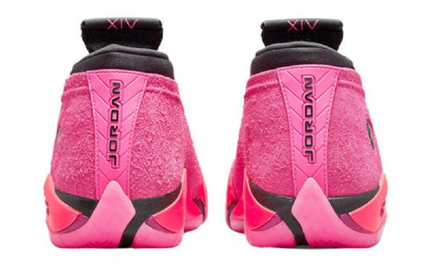 Nike Air Jordan 14 Retro Nízké Topy Basketbalové Boty Pro Ženy Růžové