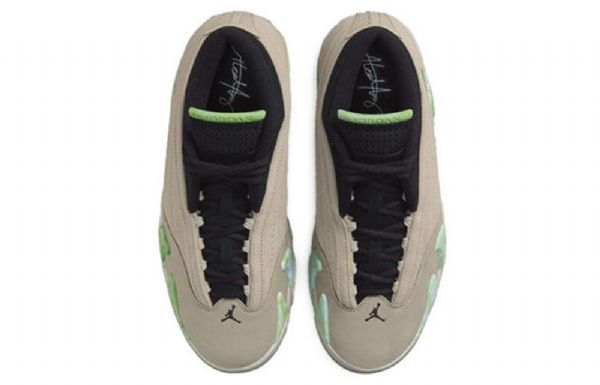 Nike Aleali May Air Jordan 14 Retro Low Tops Sp Basketbalové Boty Pro Ženy Šedé