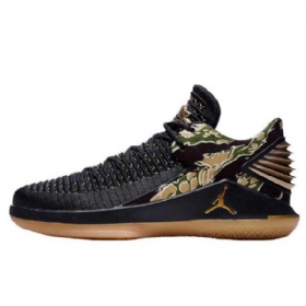 Pánské Nízké Boty Nike Air Jordan 32 Černá Zlatý