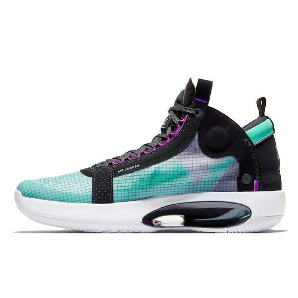 Boty Nike Air Jordan 34 Void Pro Muže Modré