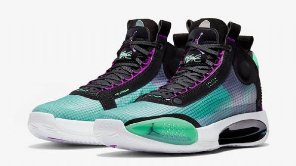 Boty Nike Air Jordan 34 Void Pro Muže Modré
