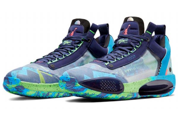 Dámské Tenisky Nike Air Jordan 34 Low Tops Pf Regency Pro Ženy Fialové