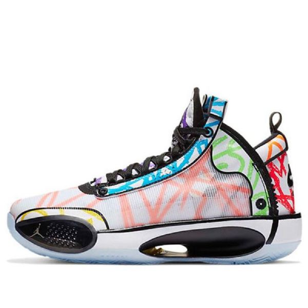 Pánské Tenisky Nike Zion Williamson Air Jordan 34 Gs Vícebarevné
