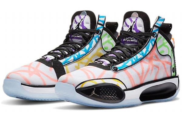 Pánské Tenisky Nike Zion Williamson Air Jordan 34 Gs Vícebarevné