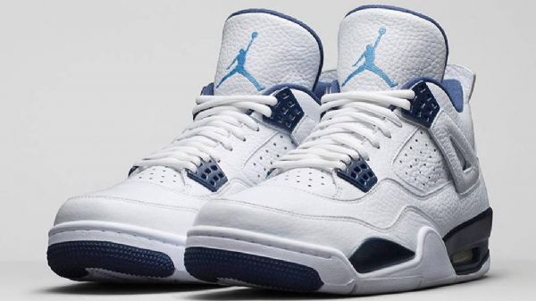 Boty Nike Air Jordan 4 Columbia Pro Muže Bílé