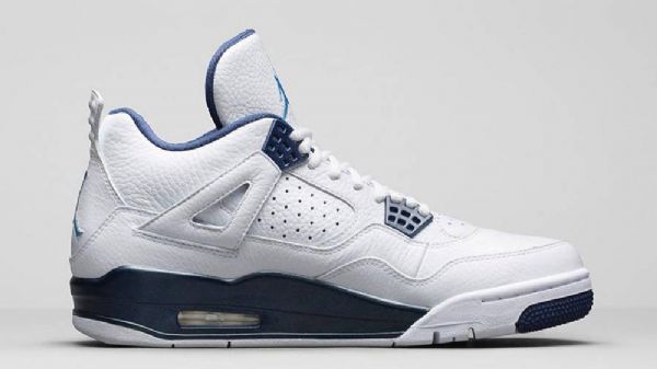 Boty Nike Air Jordan 4 Columbia Pro Muže Bílé