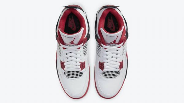 Boty Nike Air Jordan 4 Fire Pro Muže Červené