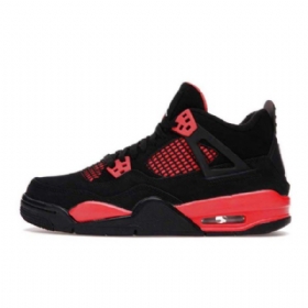 Boty Nike Air Jordan 4 Gs Thunder Pro Ženy Černo-červené