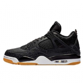 Boty Nike Air Jordan 4 Laser Pro Muže Černé