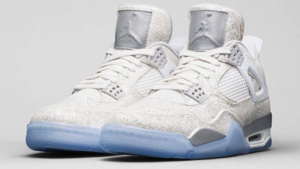 Boty Nike Air Jordan 4 Laser Pro Muže Šedé