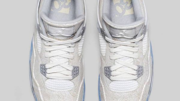 Boty Nike Air Jordan 4 Laser Pro Muže Šedé