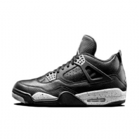 Boty Nike Air Jordan 4 Oreo Pro Muže Černé