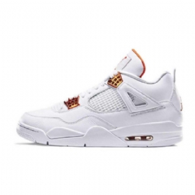 Boty Nike Air Jordan 4 Pack Pro Muže Bílá Oranžová