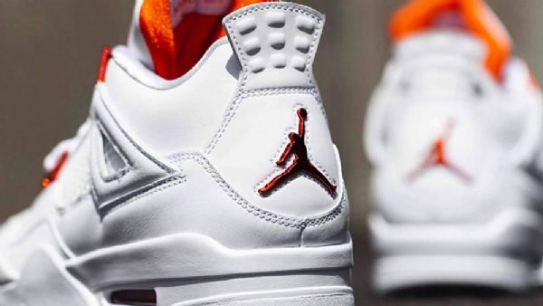 Boty Nike Air Jordan 4 Pack Pro Muže Bílá Oranžová