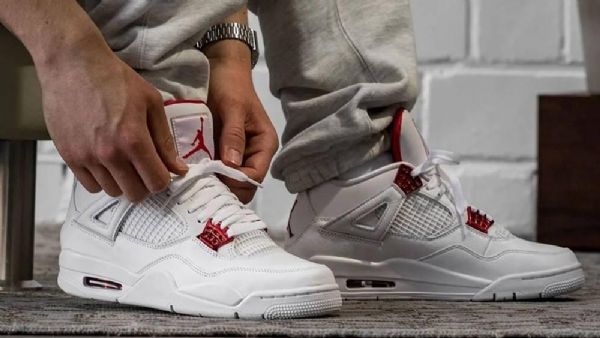 Boty Nike Air Jordan 4 Pack Pro Ženy Bílo Červené