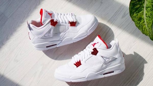 Boty Nike Air Jordan 4 Pack Pro Ženy Bílo Červené