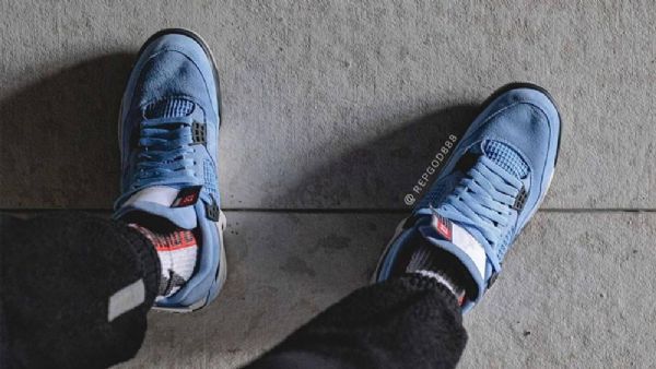 Boty Nike Air Jordan 4 Pro Muže Modré