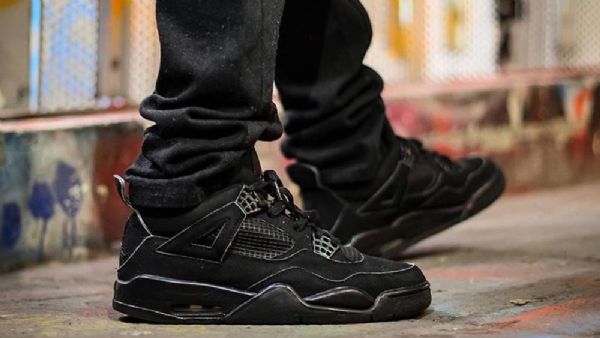 Boty Nike Air Jordan 4 Pro Ženy Černé