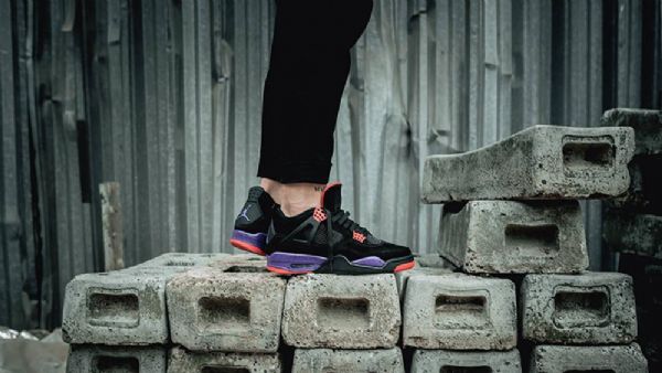 Boty Nike Air Jordan 4 Raptors Pro Muže Černé