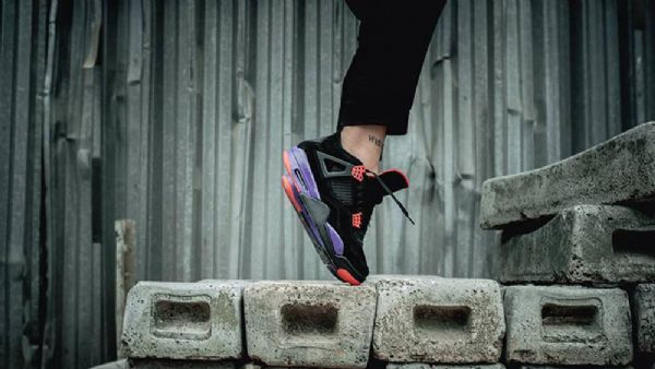 Boty Nike Air Jordan 4 Raptors Pro Muže Černé