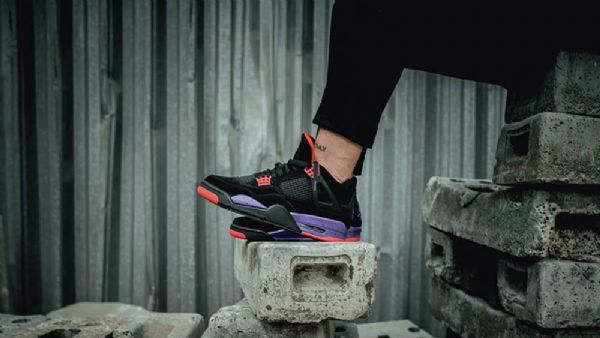 Boty Nike Air Jordan 4 Raptors Pro Muže Černé