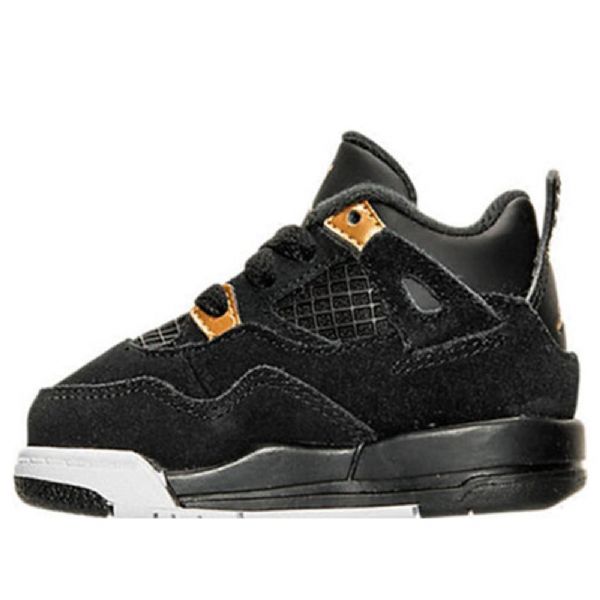 Boty Nike Air Jordan 4 Retro Bt Pro Děti Bílá Černá