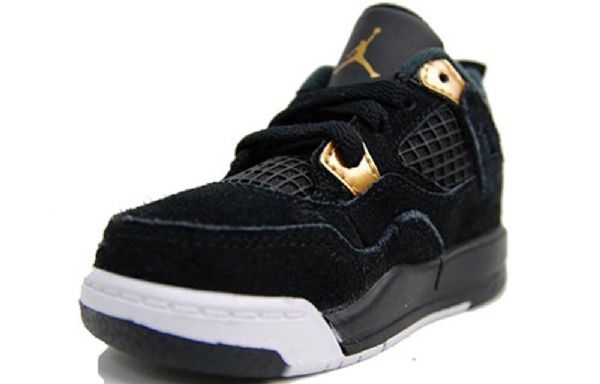 Boty Nike Air Jordan 4 Retro Bt Pro Děti Bílá Černá