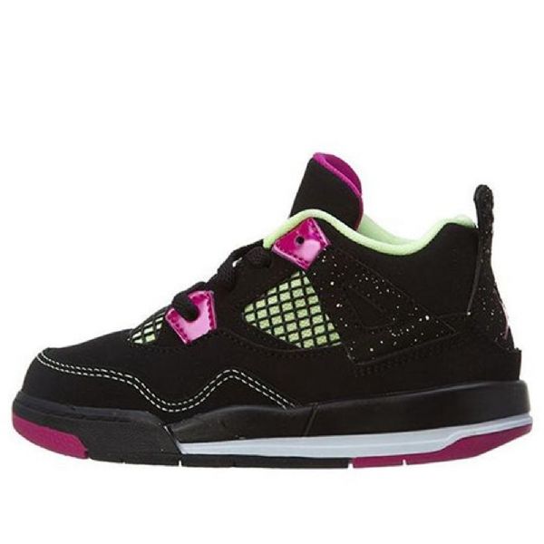 Boty Nike Air Jordan 4 Retro Ls Td Pro Děti Černé