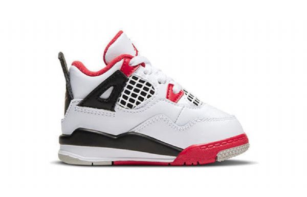 Boty Nike Air Jordan 4 Retro Og Td Pro Děti Červené