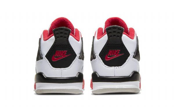 Boty Nike Air Jordan 4 Retro Og Td Pro Děti Červené
