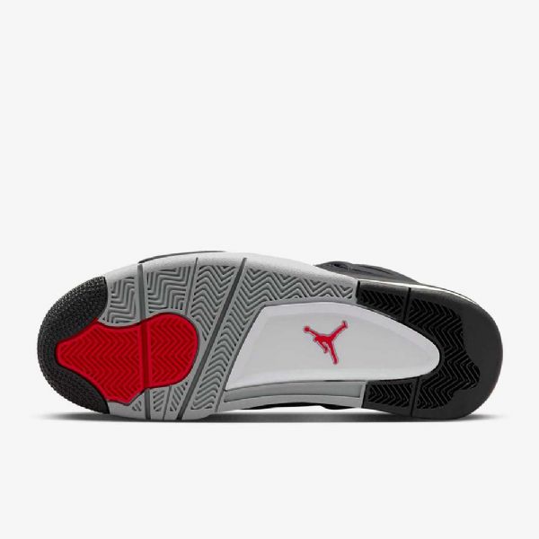 Boty Nike Air Jordan 4 Retro Se Pro Muže Černá Bílá Červená Světle Šedá