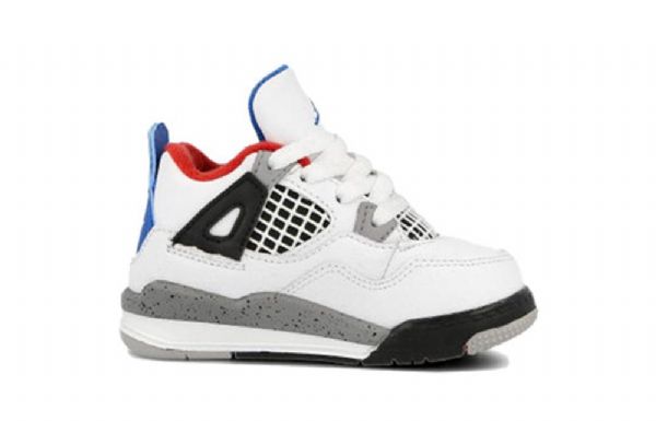 Boty Nike Air Jordan 4 Retro Se Td Pro Děti Bílé