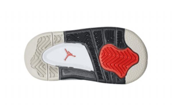 Boty Nike Air Jordan 4 Retro Td Pro Děti Bílé