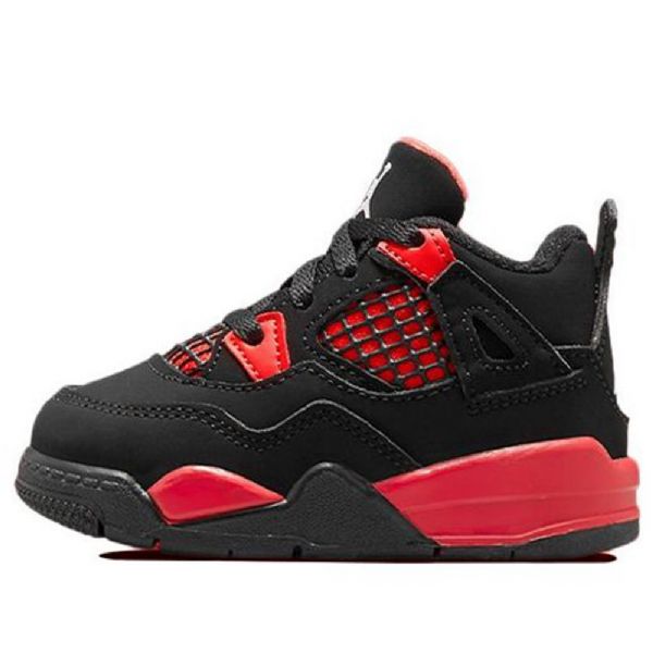 Boty Nike Air Jordan 4 Retro Td Pro Děti Červené