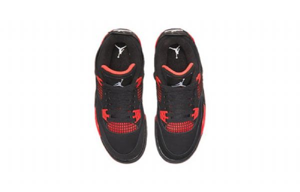 Boty Nike Air Jordan 4 Retro Td Pro Děti Červené