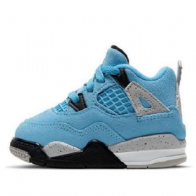 Boty Nike Air Jordan 4 Retro Td Pro Děti Modré