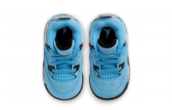 Boty Nike Air Jordan 4 Retro Td Pro Děti Modré