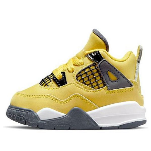 Boty Nike Air Jordan 4 Retro Td Pro Děti Žluté