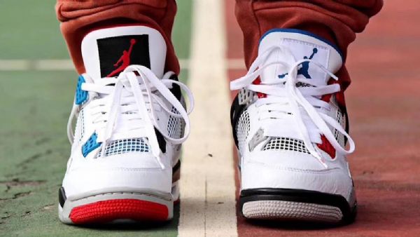 Boty Nike Air Jordan 4 What The 4 Pro Muže Bílé