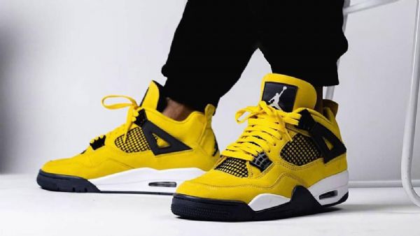 Boty Nike Air Jordan 4ning Pro Ženy Žluté